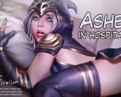 Ashe in Hospital