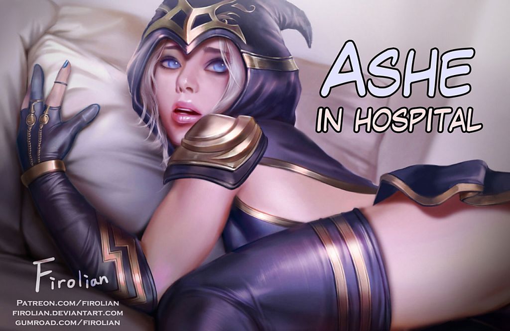 Ashe in Hospital Ashe in Hospital