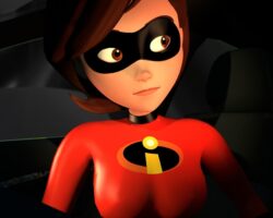 My Neighbor Looks Just Like Elasti Girl!