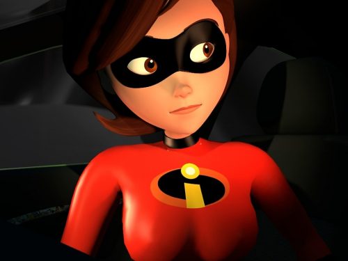 My Neighbor Looks Just Like Elasti Girl!