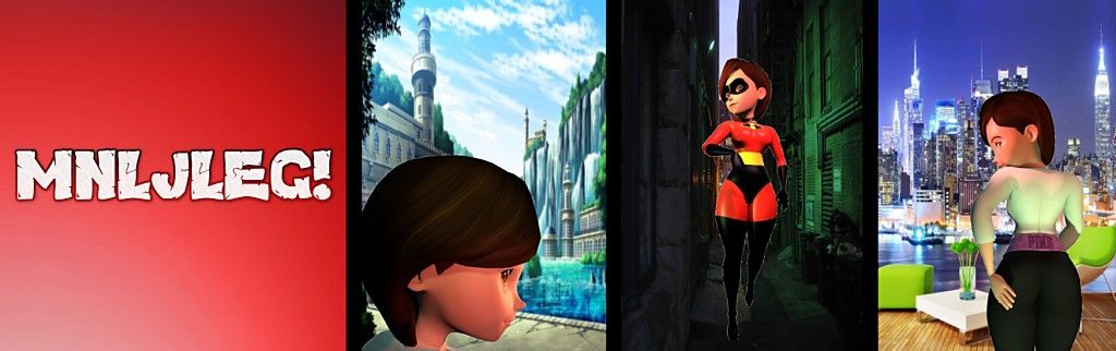 My Neighbor Looks Just Like Elasti Girl! Banner