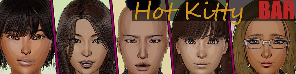 Hot Kitty BAR Banner
