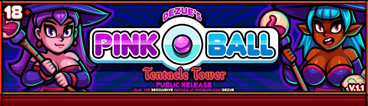 PinkOball Tentacle Tower Banner