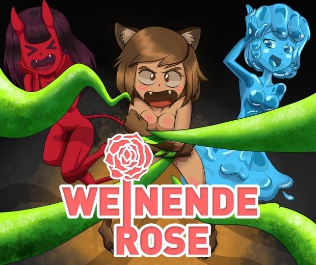 Weinende Rose