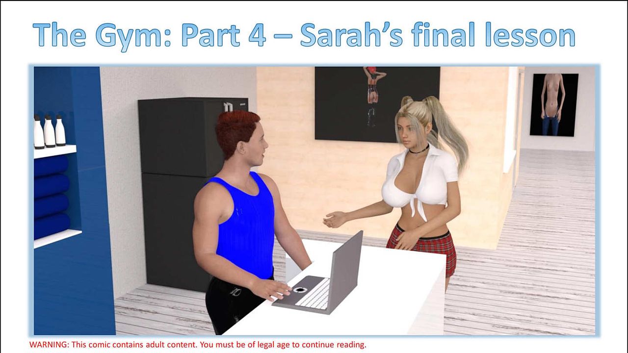 The Gym: Part 4 – Sarah’s final lesson The Gym: Part 4 – Sarah’s final lesson