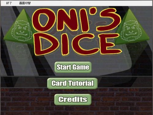 Oni´s Dice