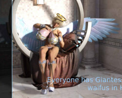 Everyone Has Giantess Angel Waifus in Heaven