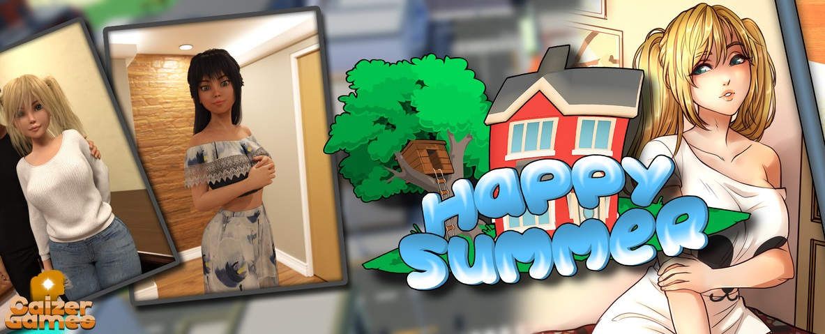 Happy Summer Banner