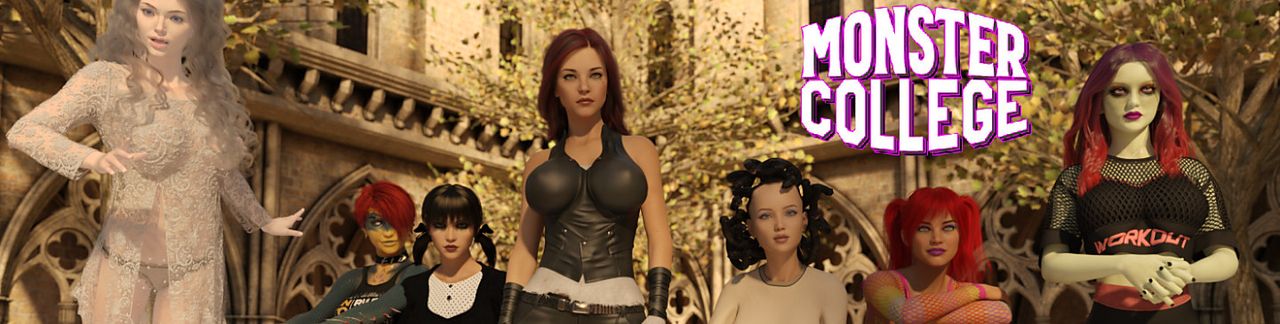 Monster College Banner