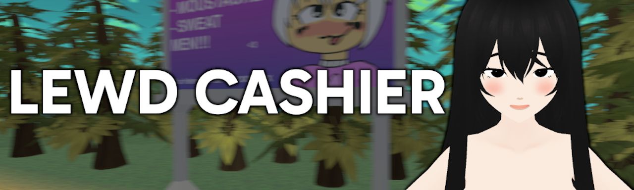 Lewd Cashier Banner