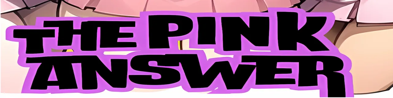 The Pink Answer Banner