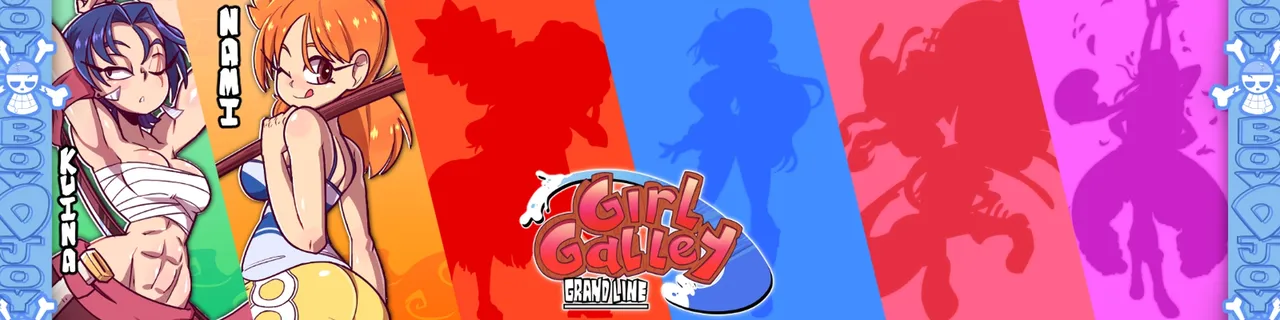 Girl Galley Grand Line Banner