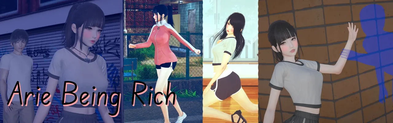 Arie Being Rich Banner