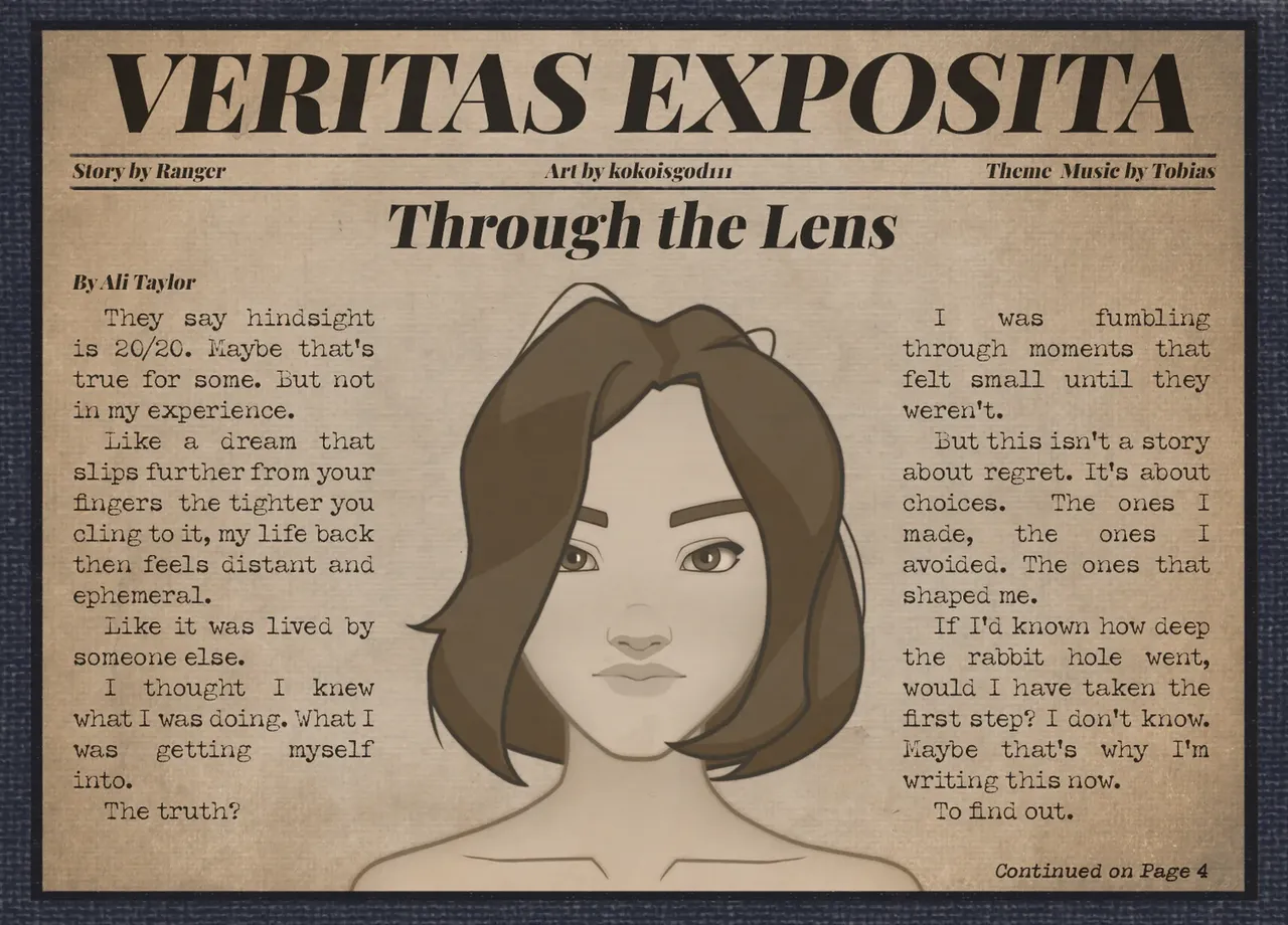 VERITAS EXPOSITA: Through the Lens VERITAS EXPOSITA: Through the Lens