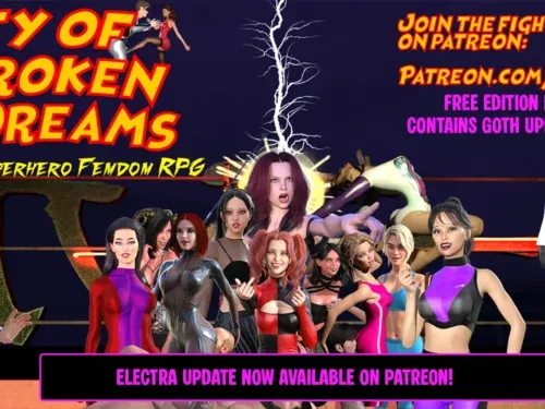 City of Broken Dreams: A Superhero Femdom RPG