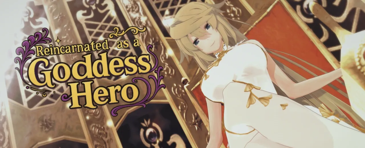 Reincarnated as a Goddess' Hero Banner