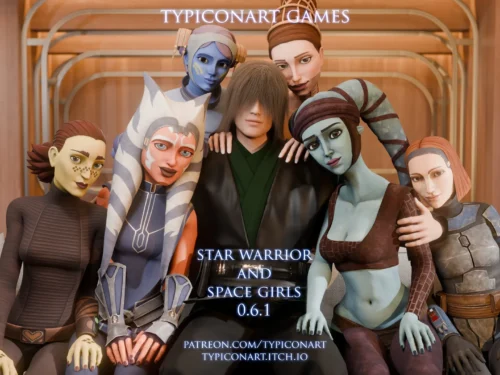 Star Warrior and Space Girls