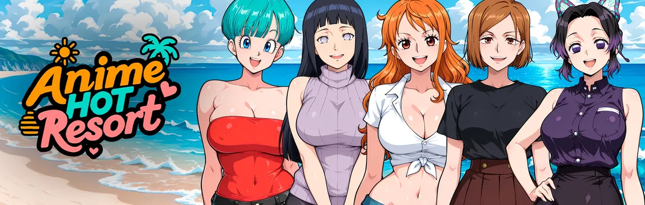 Anime Hot Resort Banner