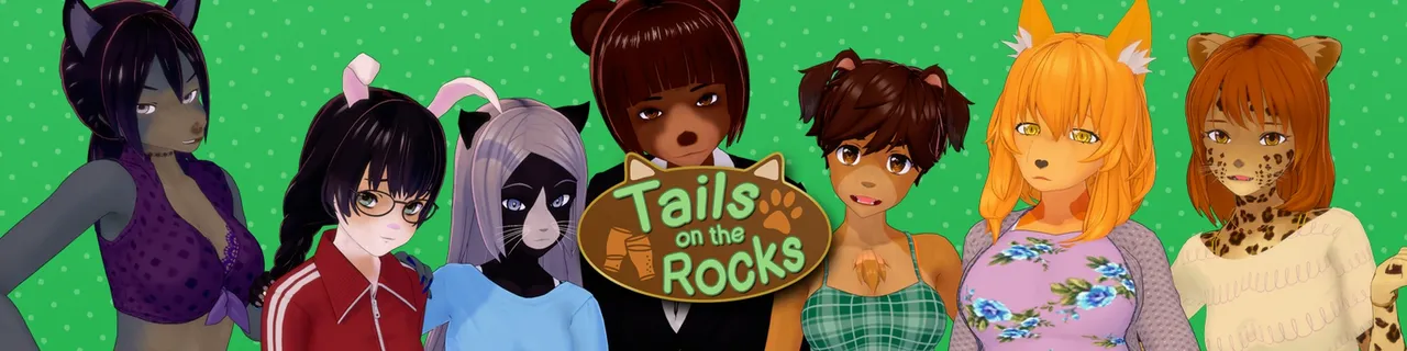Tails on the Rocks Banner