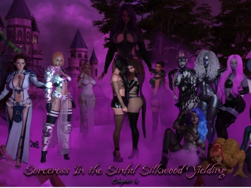 Sorceress In the Sinful Silkwood Yielding