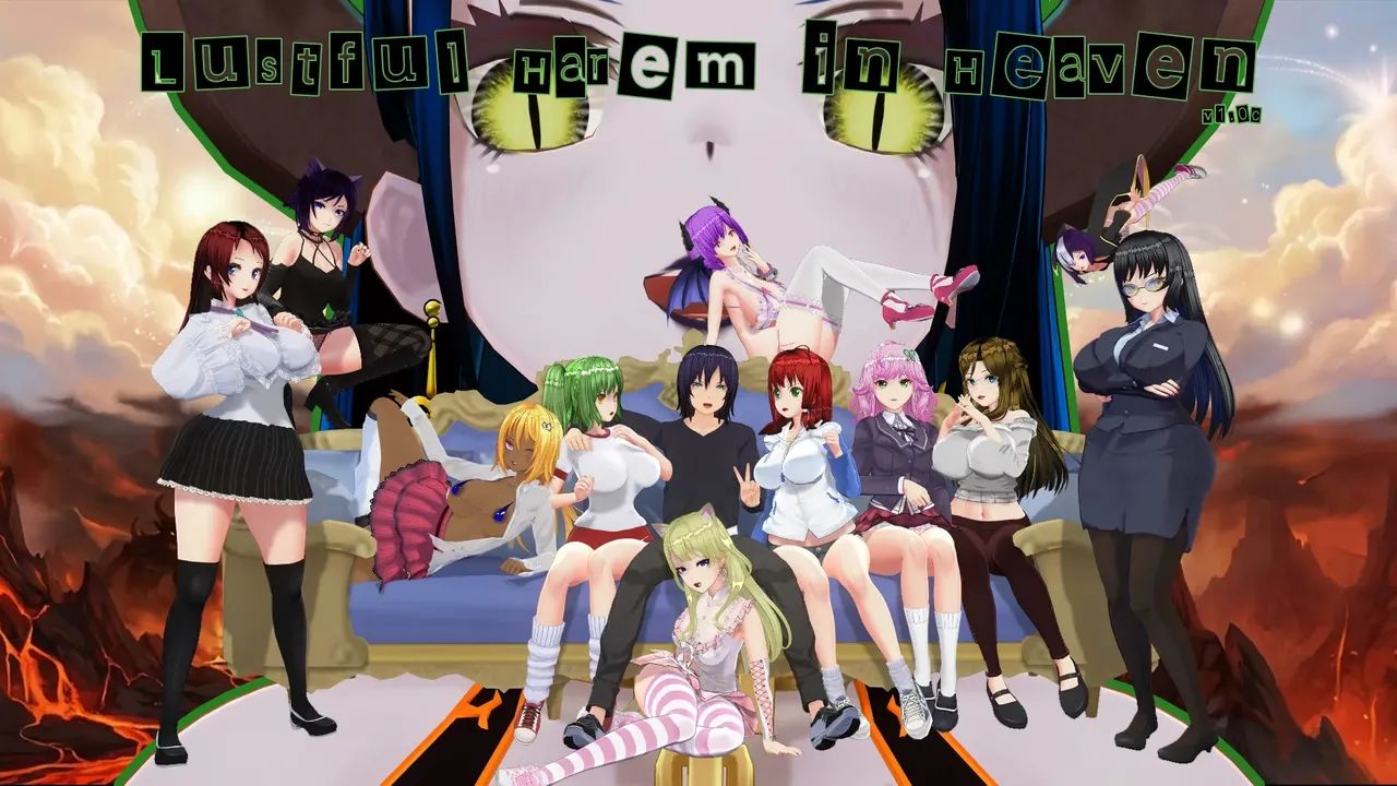 Lustful Harem in Heaven
